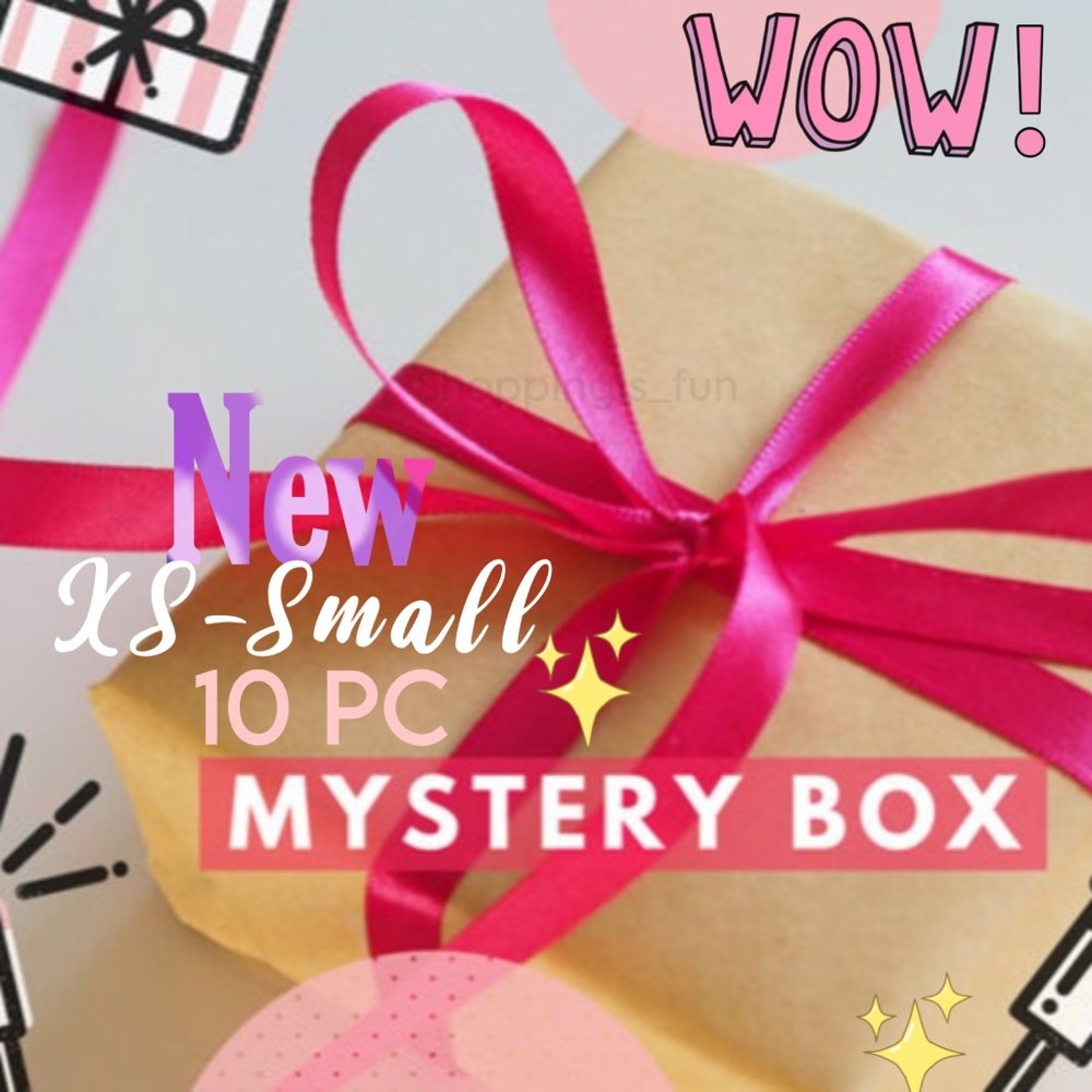 LOADED!!! 10Pc NEW XS-Small 48$ Womens Mystery Clothing Box 💕
